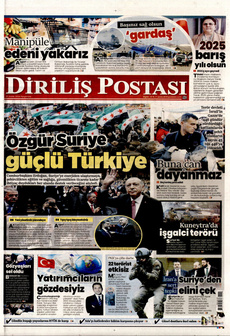 DİRİLİŞ POSTASI 26 Aralık 2024 Gazete Manşeti Küçük