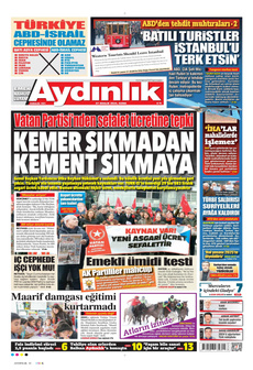 AYDINLIK GAZETESİ 27 Aralık 2024 Gazete Manşeti Küçük