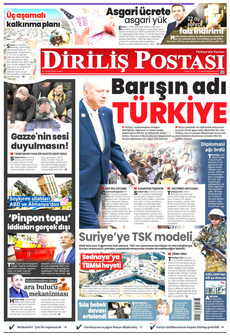 DİRİLİŞ POSTASI 27 Aralık 2024 Gazete Manşeti Küçük