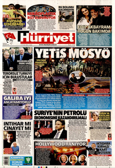 HÜRRİYET 10 Ocak 2025 Gazete Manşeti Küçük