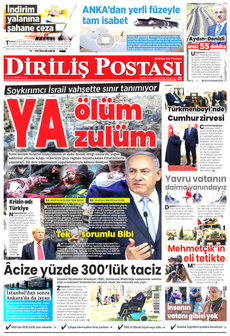 DİRİLİŞ POSTASI 10 Ocak 2025 Gazete Manşeti Küçük