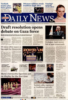 >HÜRRİYET DAİLY NEWS